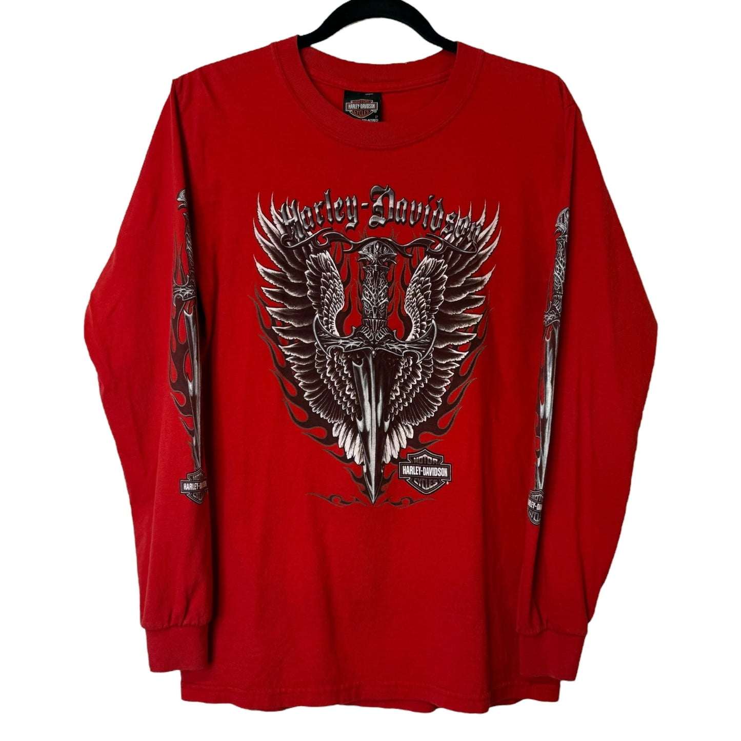 2004 Harley Davidson Kane's Calgary Long Sleeve Sz S (B039)