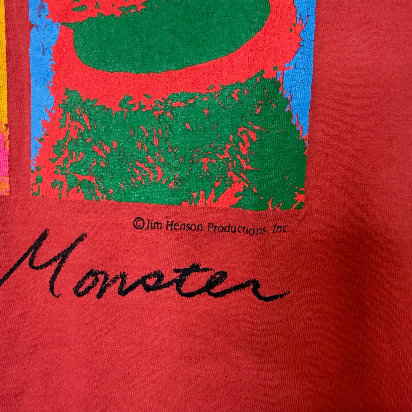 90s Cookie Monster Sesame Street T-shirt Men’s M (B2575)
