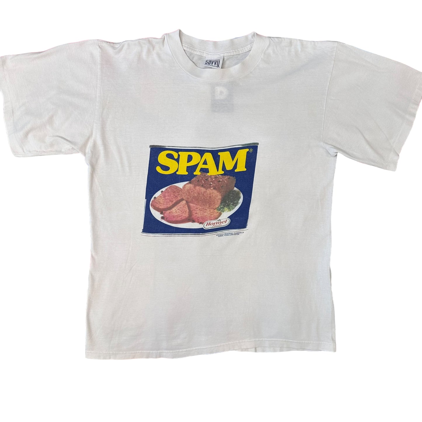 90's SPAM T-Shirt Sz L (A4676)