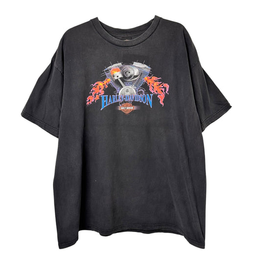 2001 Harley Davidson Anchorage T-shirt Sz 2XL (A7300)