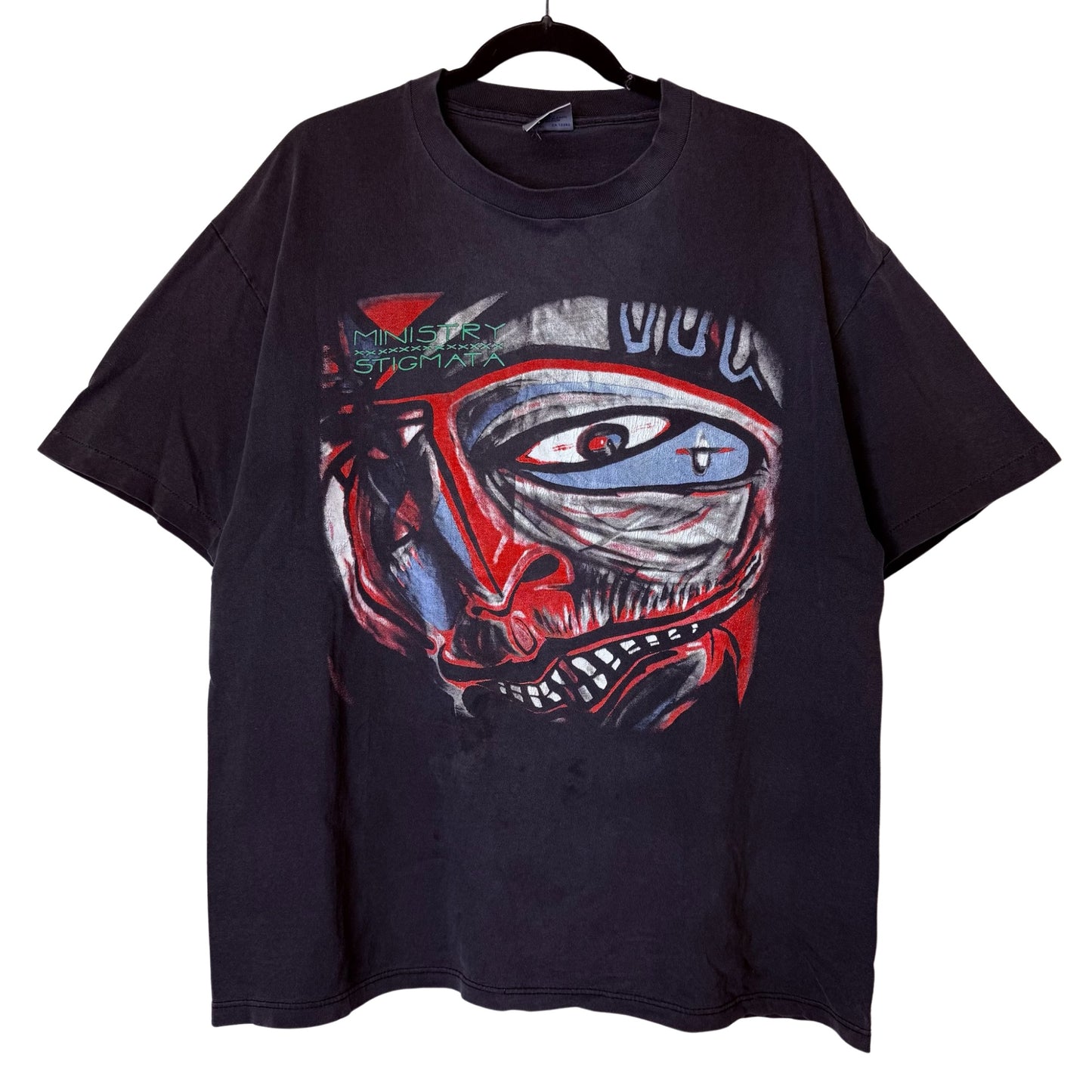 90s Ministry Stigmata Band T-Shirt Sz XL
