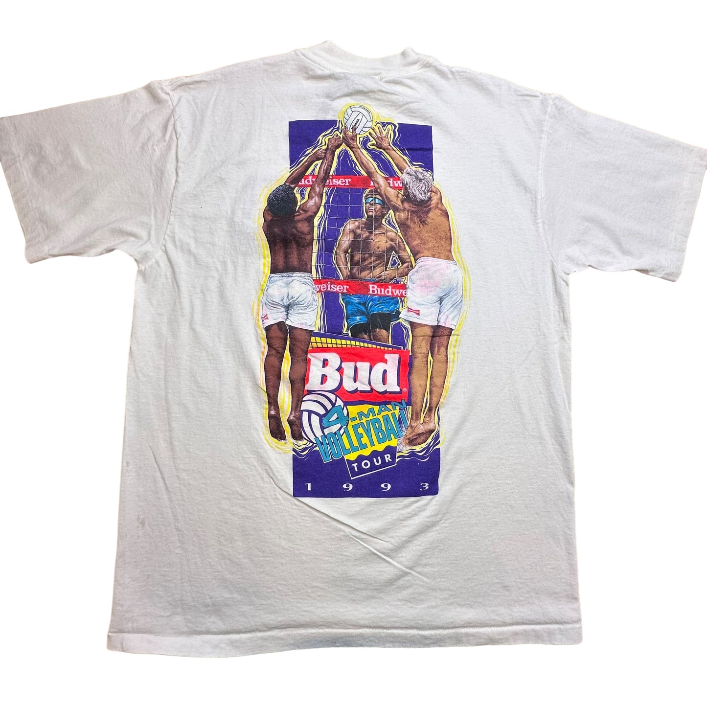 1993 Budweiser 4 Man Volleyball Tour Sz XL (A4667)