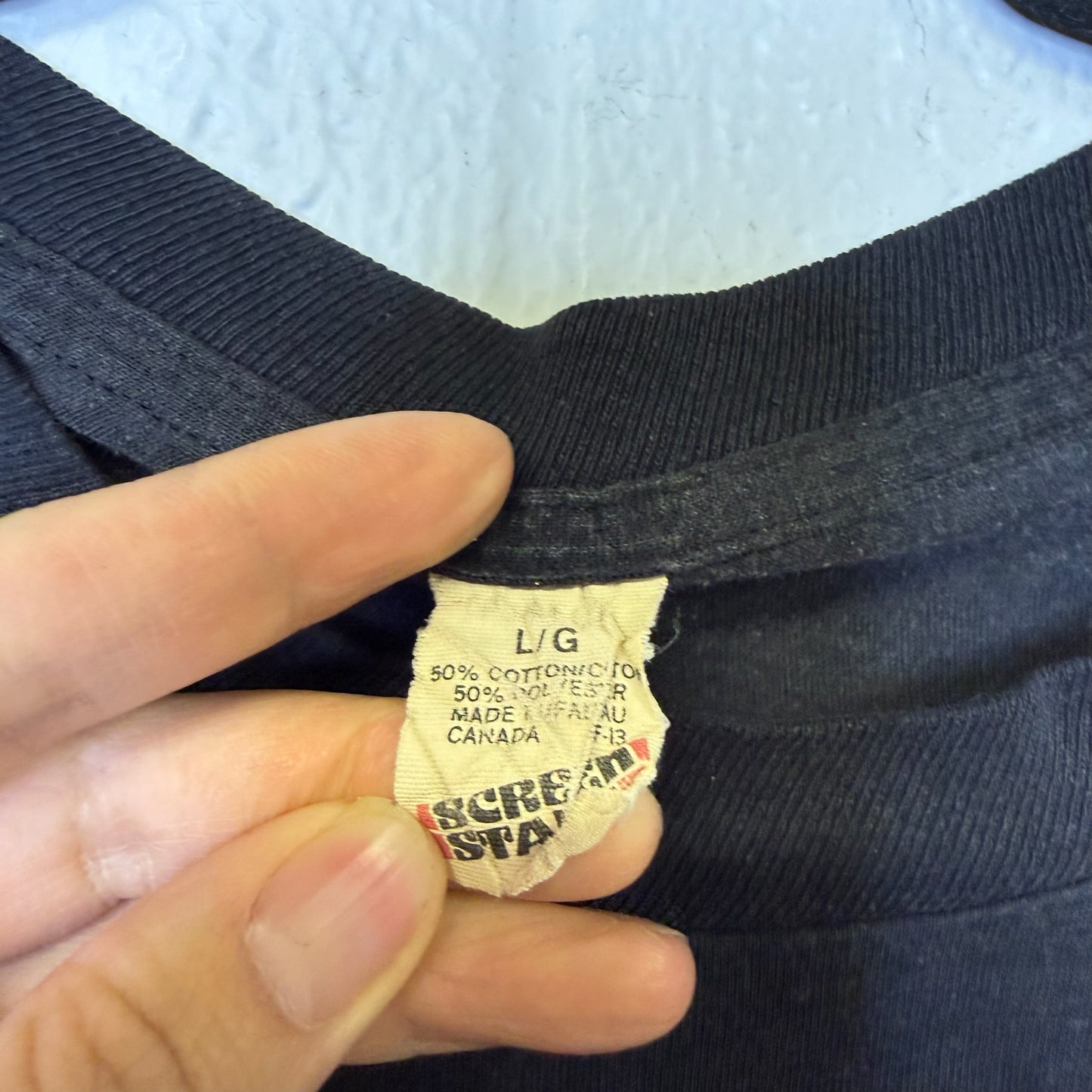 80s Whitesnake Is This Love T-Shirt Sz L (B396)