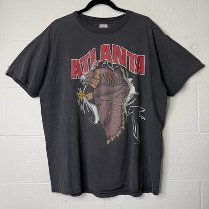 1993 Atlanta Falcons Nutmeg Breakthrough NFL T-Shirt Sz XL