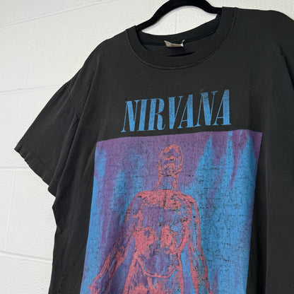 90s Nirvana Sliver Band T-Shirt Sz XL