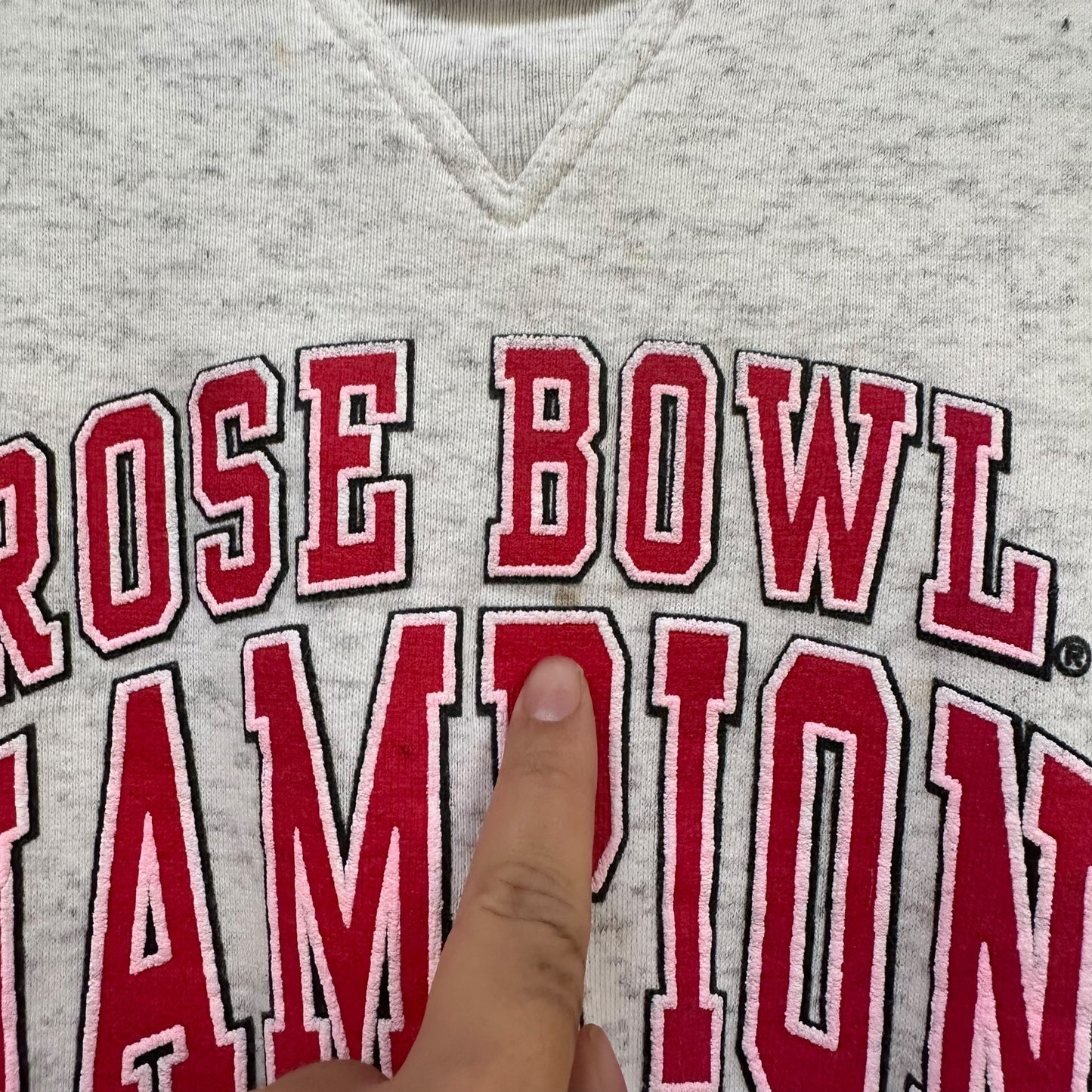 1994 Wisconsin Badgers Rose Bowl Sweatshirt Sz M (A3184)