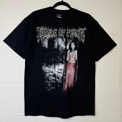 90's Cradle of Filth Wolf in Creep's Clothing Band T-shirt Sz M (B2057) Early Dry Rot