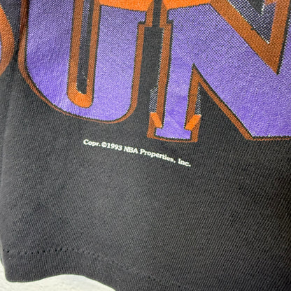 1993 Phoenix Suns NBA Nutmeg Breakthrough T-Shirt Sz XL (B2066)
