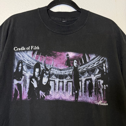 2000 Cradle of Filth Pagan Saviour Tour T-Shirt Sz XL (B427)