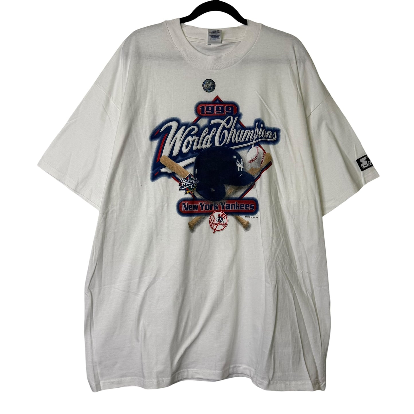 1999 New York Yankees MLB T-shirt Sz XL (B1613)