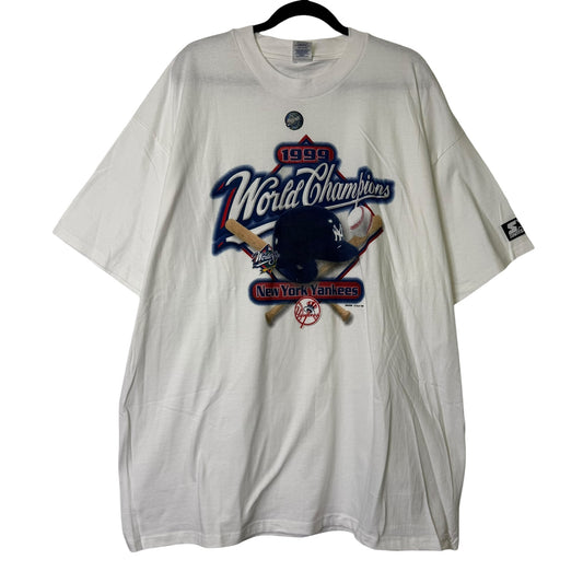 1999 New York Yankees MLB T-shirt Sz XL (B1613)