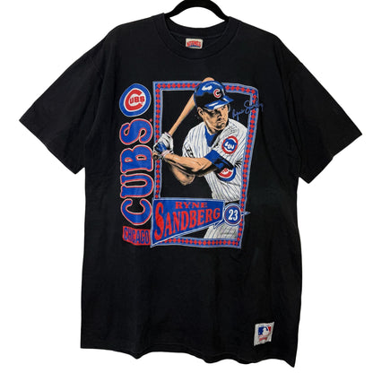 90’s Ryne Sandberg Chicago Cubs MLB T-Shirt Sz XL (B2316)
