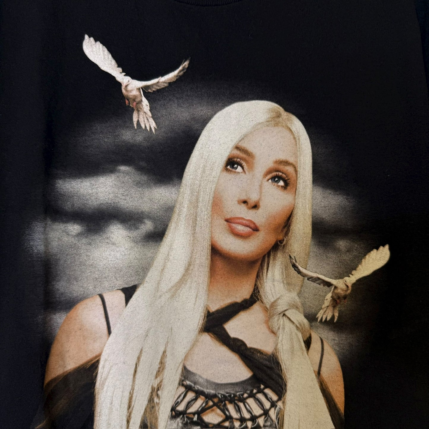 2003 Cher Living Proof Farewell Tour T-shirt Sz L (B1521)