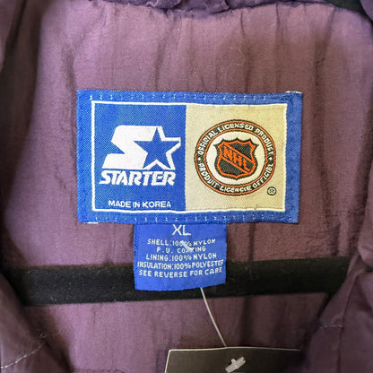90s Mighty Ducks NHL Starter Jacket Sz XL