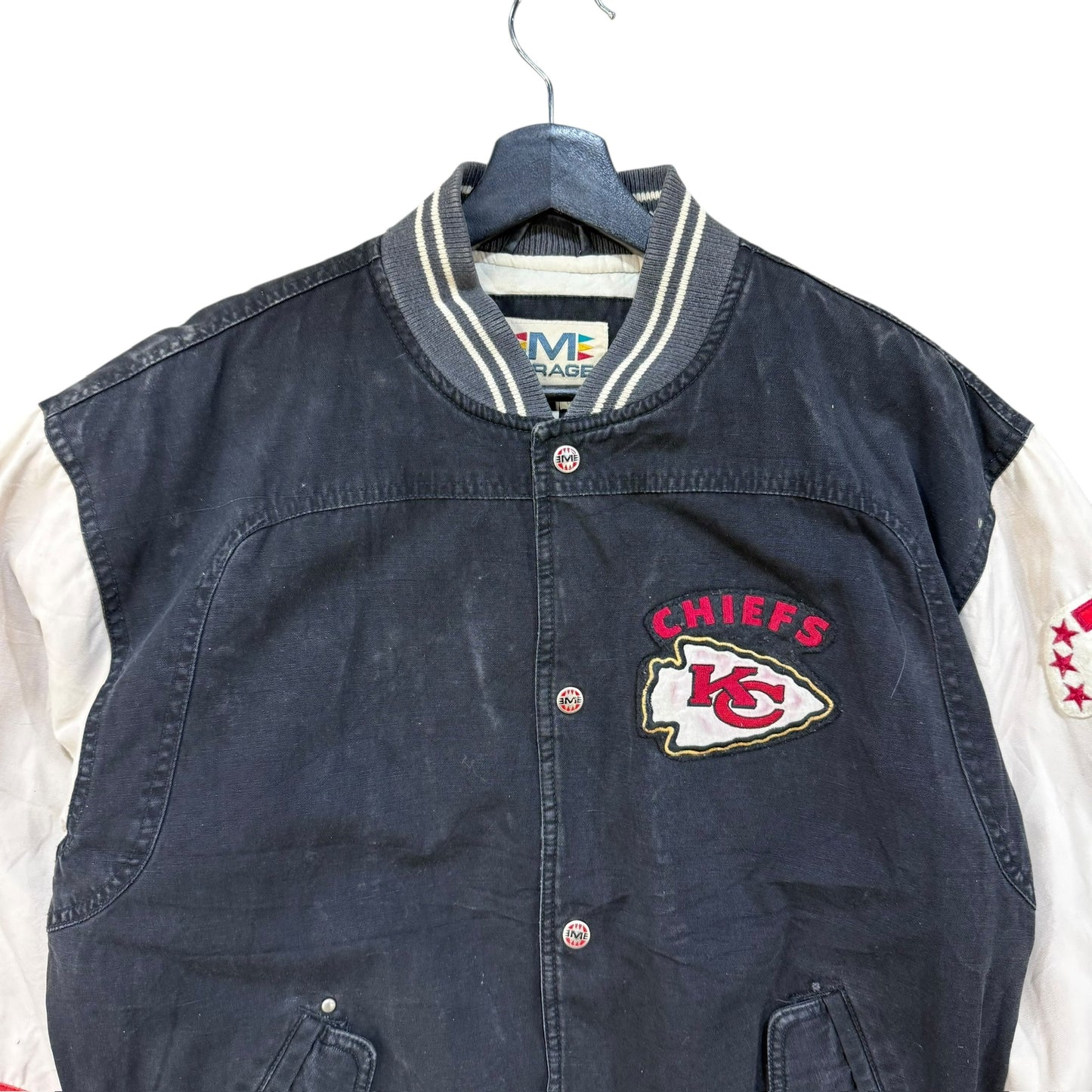 90s Kansas City Chiefs NFL Jacket Sz Youth XL