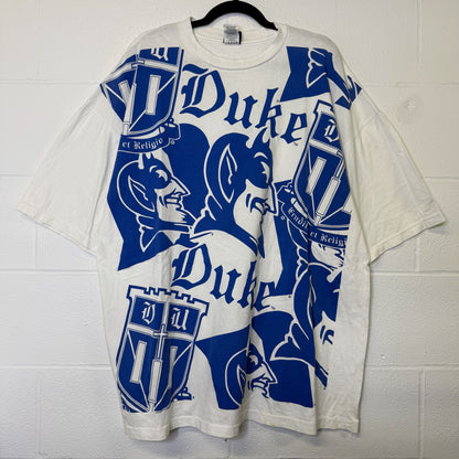 1993 Duke Blue Devils NCAA T-shirt Sz XXL (B2918)