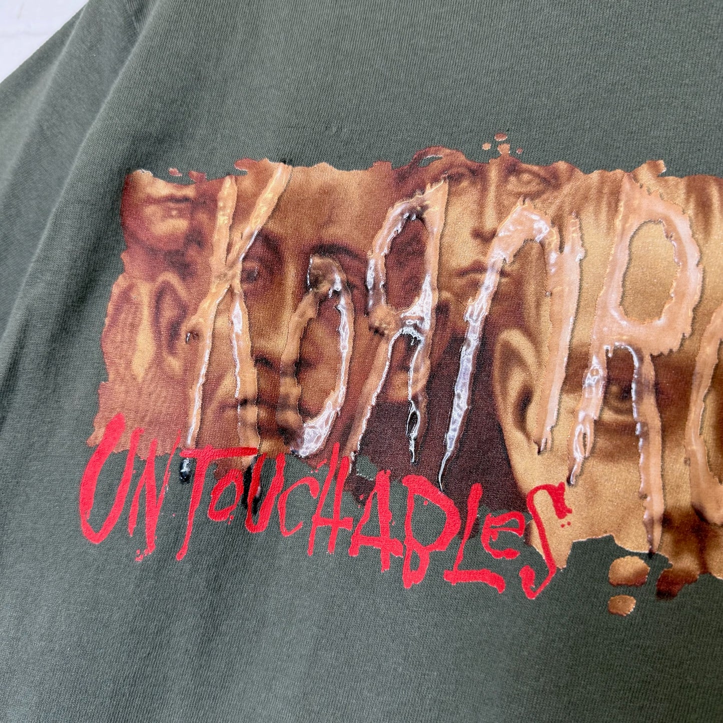 2002 Korn Untouchables T-Shirt Sz L (B2254)
