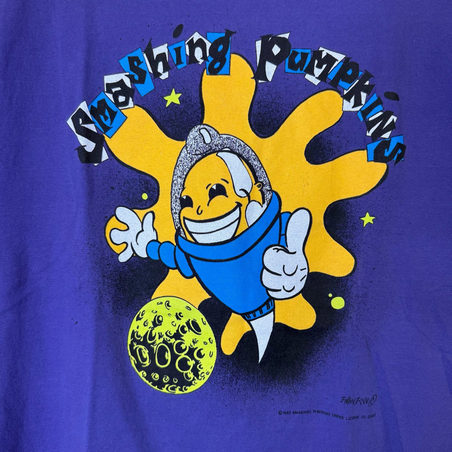 1992 Smashing Pumpkins Starla Band T-Shirt Sz XL