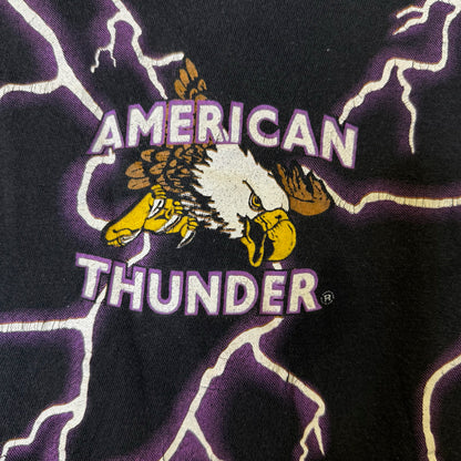 90s Eagle Ride to Live American Thunder T-shirt Sz M (B1713)