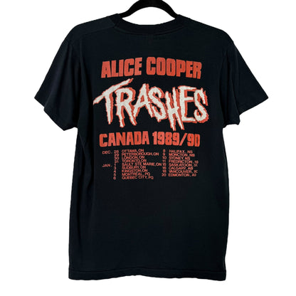 1989 Alice Cooper Trashes Tour T-shirt Sz M (B1320)