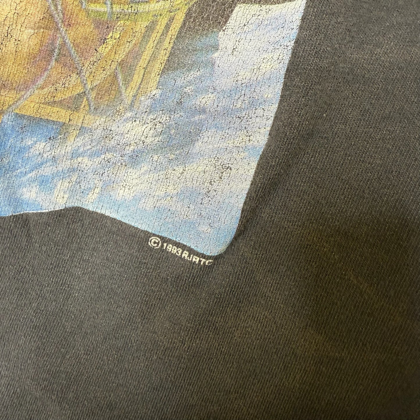 1993 Camel Cigarettes Alaska Dog Sled Long Sleeve T-shirt Sz XL (B1786)