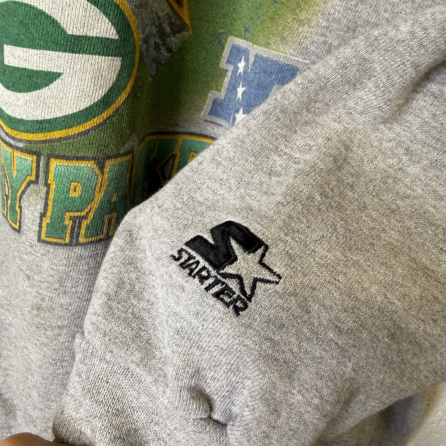 90s Green Bay Packers Starter NFL Crewneck