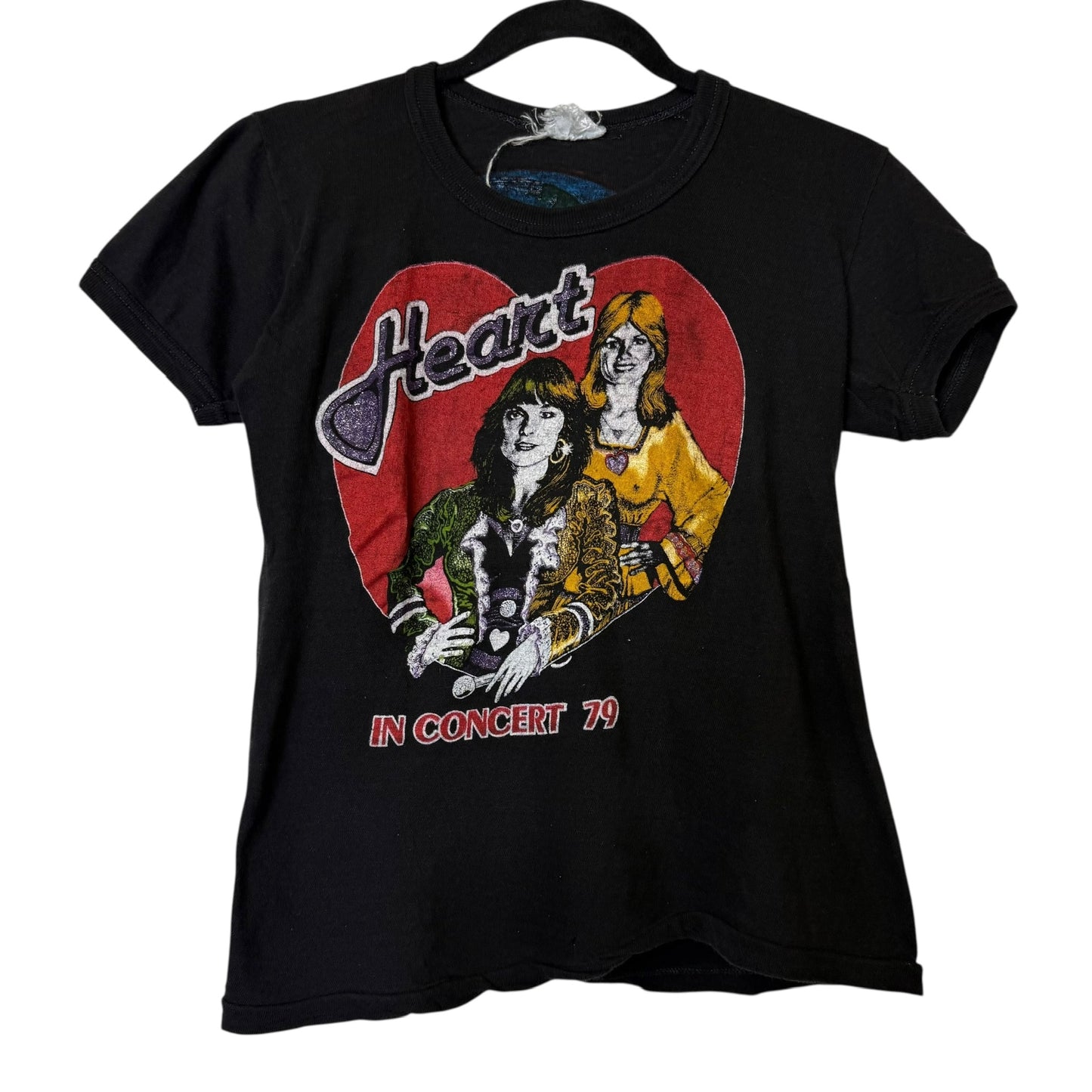 1979 Heart in Concert T-Shirt Sz S (B415)