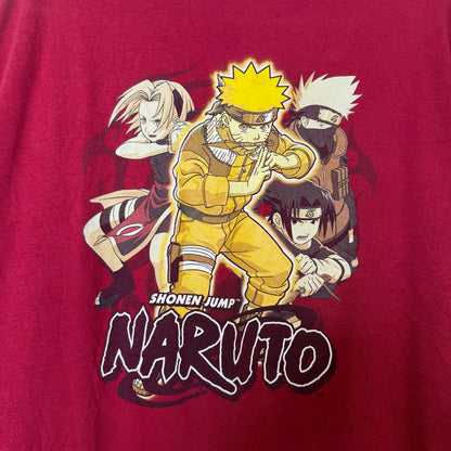 2002 Naruto Anime TV T-shirt Sz 2XL (B636)