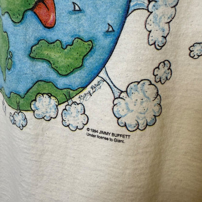 1994 Jimmy Buffett Fruitcakes on Tour T-shirt Sz L (B1306)