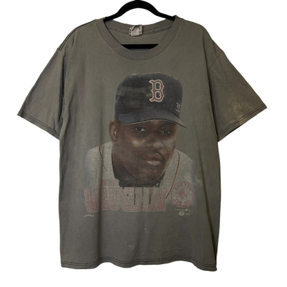 1995 Boston Red Sox Maurice Vaughn MLB T-shirt Sz XL (B660)