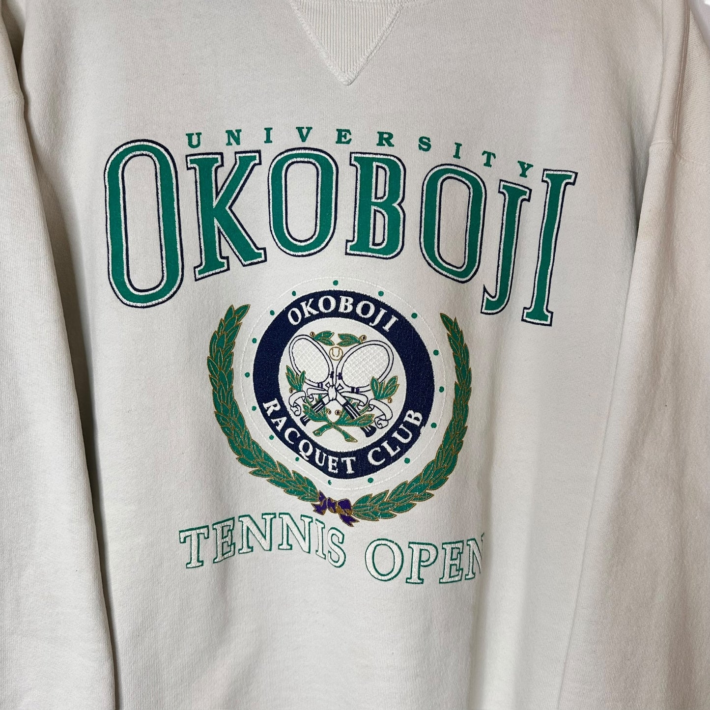 90's Okoboji Tennis Open Crewneck Sz XL (A8058)