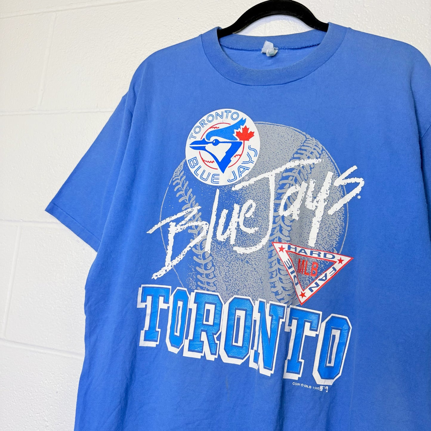 90s Toronto Blue Jays MLB T-shirt Sz L (B2475)