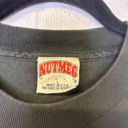 90's Chicago Bulls Nutmeg Breakthrough NBA T-Shirt Sz L (B2528)