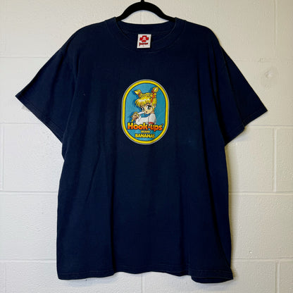 90's Hook-ups Banana Girl Skate T-Shirt Sz L (B1702)
