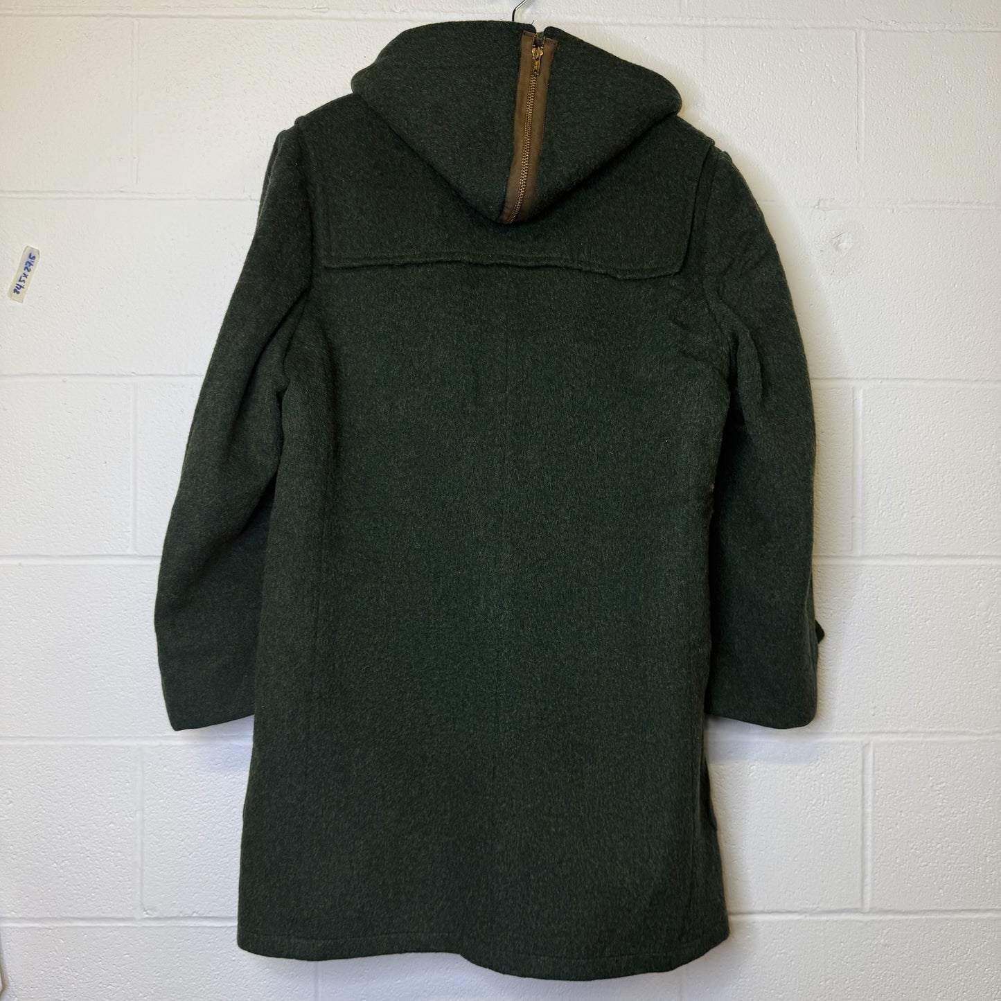 Vtg Duffle Coat by Zero King Jacket Sz M (B1779) Virgin Wool