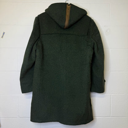 Vtg Duffle Coat by Zero King Jacket Sz M (B1779) Virgin Wool