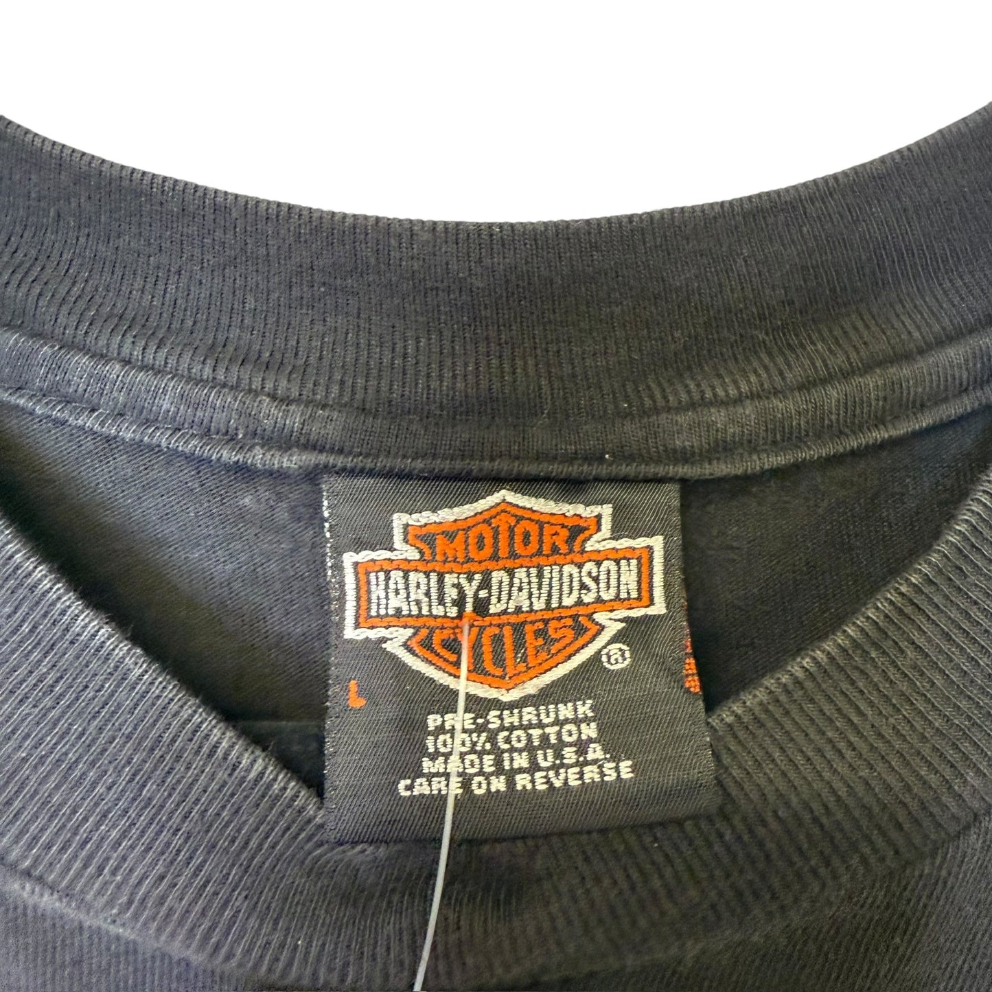 1997 Harley Davidson Capitol Lansing T-shirt Sz L (B600)