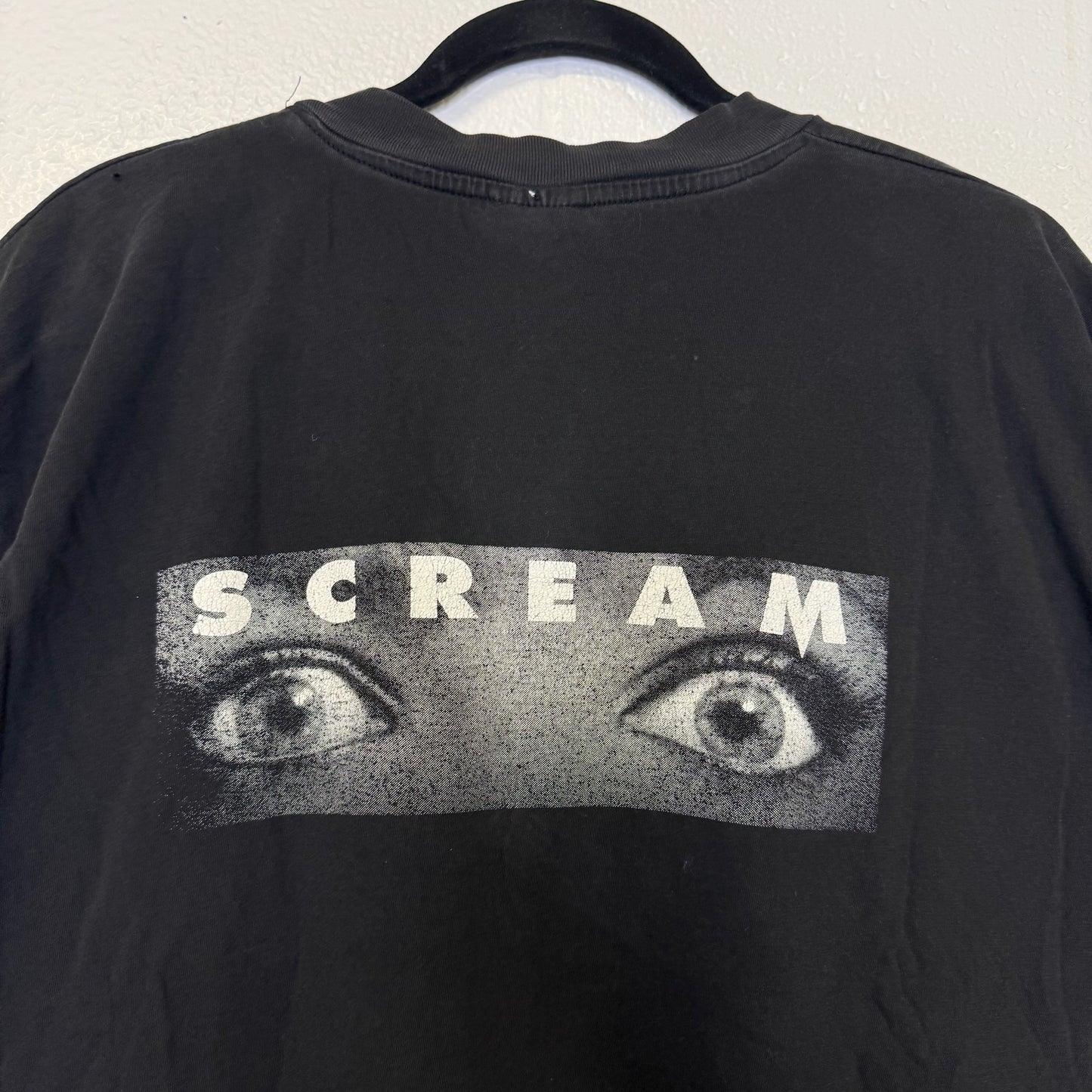 90s Scream Movie Promo T-Shirt Do You Like Scary Movies Sz XL (B2984)