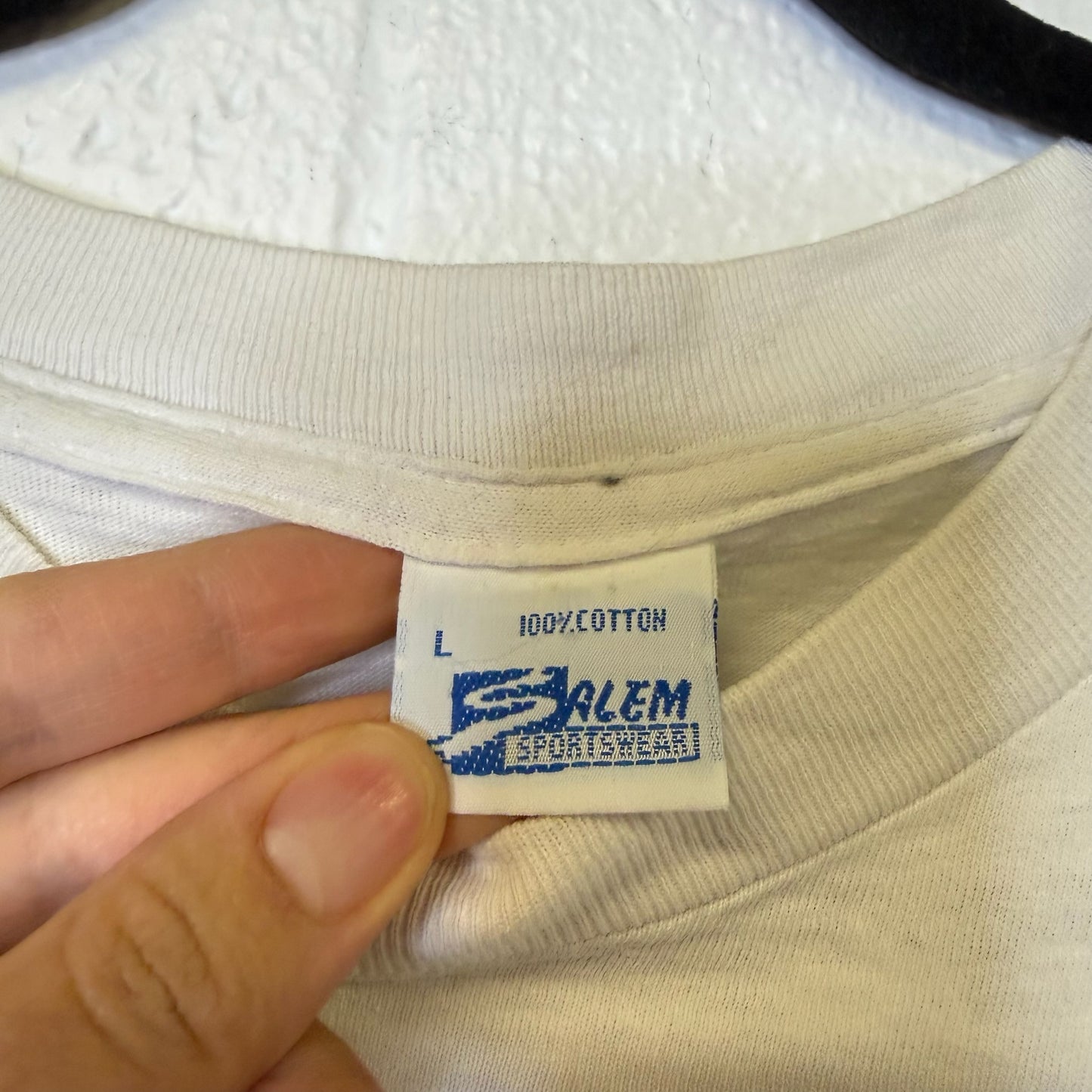 1992 Kelly Triplucka NBA T-Shirt Sz L (B2187)