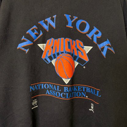 90s New York Knicks NBA Nutmeg Crewneck Sz XL (B661)