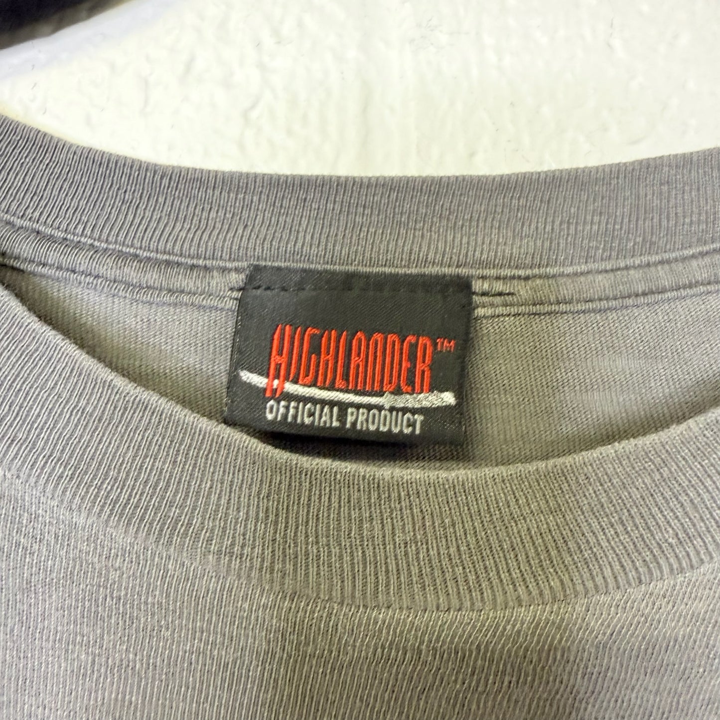 90's Highlander Movie Promo T-shirt Sz XL (B594)