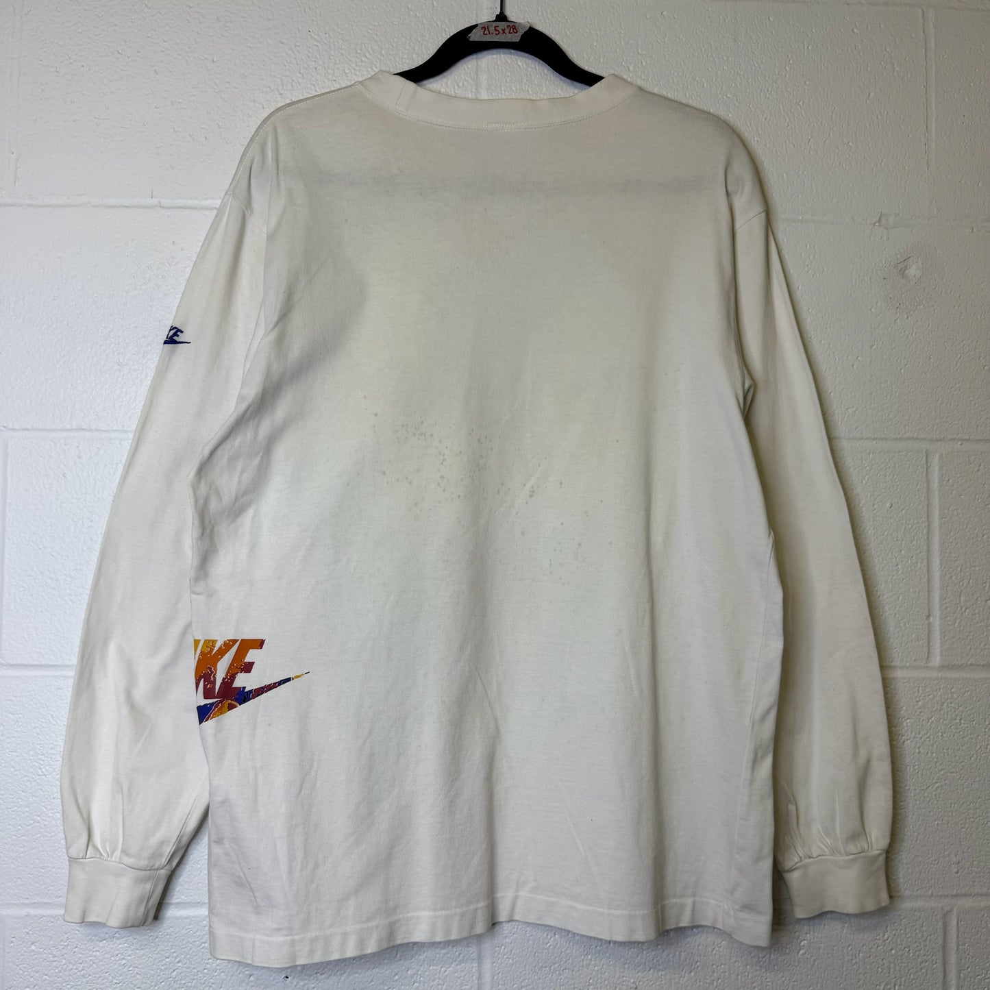 90's Alonzo Mourning Nike T-Shirt Sz L (B1687)