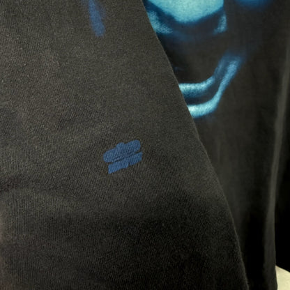 90s Marilyn Manson Blue Face Band T-Shirt Sz XL