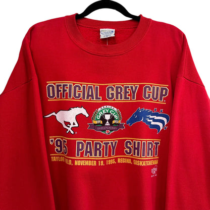 1995 Regina Grey Cup Crewneck Sz XL (A3115)