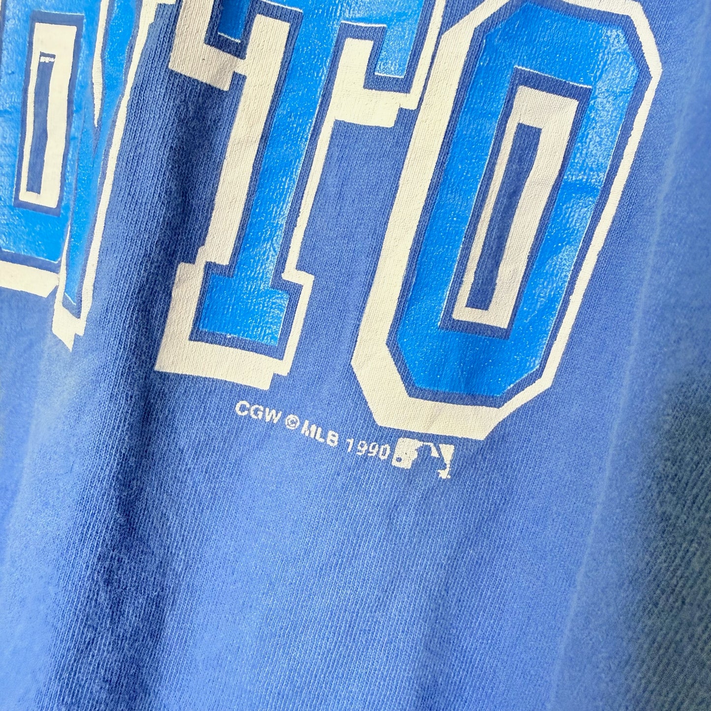 90s Toronto Blue Jays MLB T-shirt Sz L (B2475)