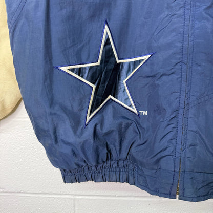 90s Dallas Cowboys Logo Athletics NFL Jacket Sz L