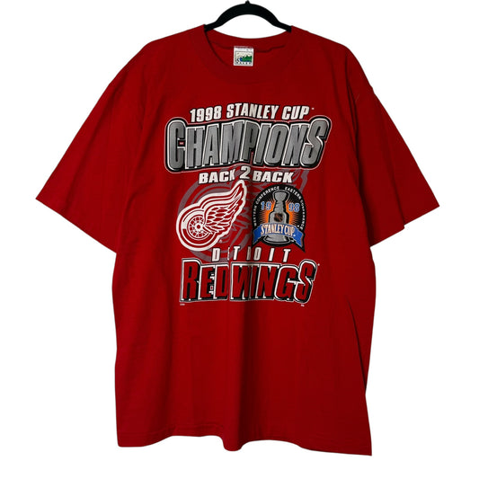 1998 Detroit Red Wings NHL T-shirt Sz L (B1627) NWT
