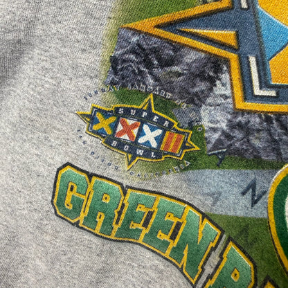 90s Green Bay Packers Starter NFL Crewneck