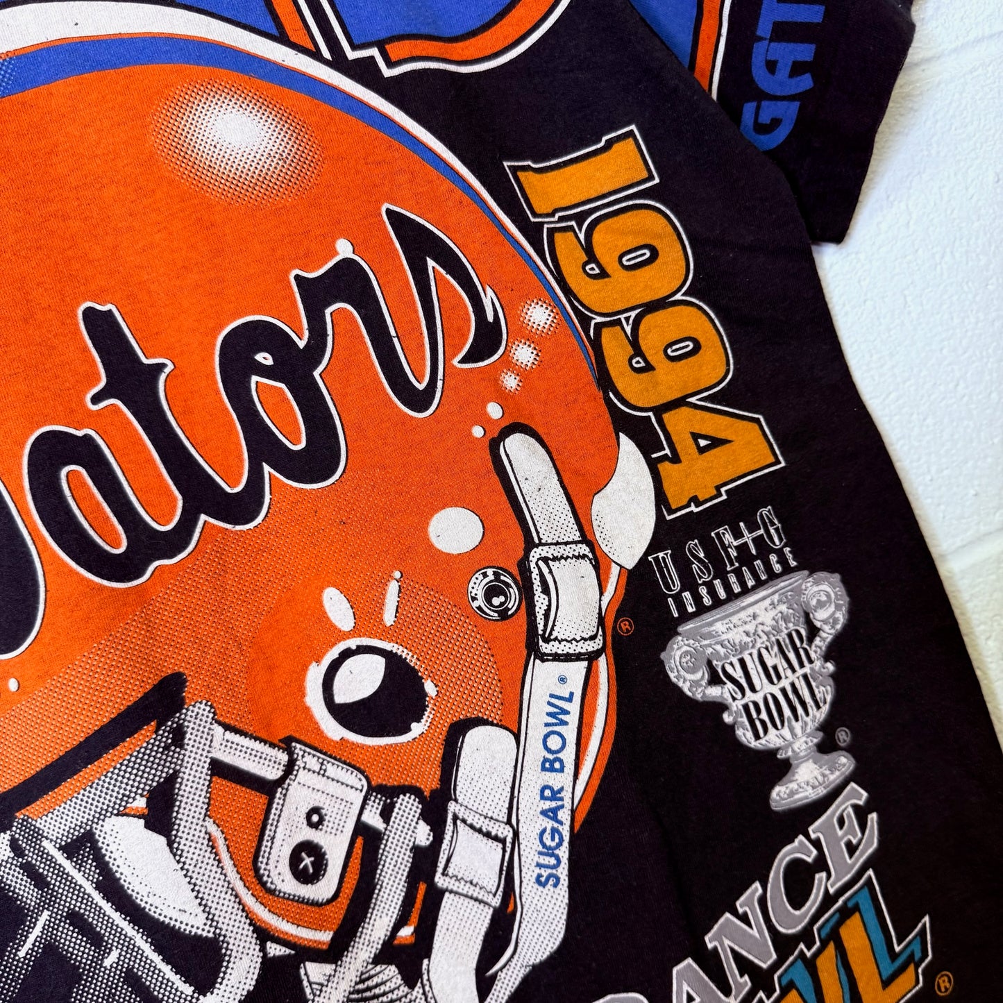 90s Florida State Gators Football Wauldron NCAA T-shirt Sz L (B2343)