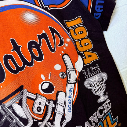 90s Florida State Gators Football Wauldron NCAA T-shirt Sz L (B2343)